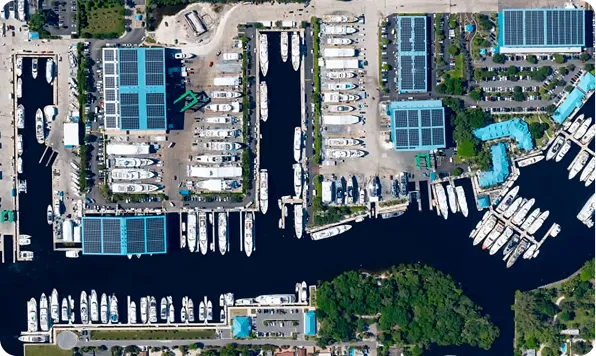 Safe Harbor LMC boatyard, fort lauderdale