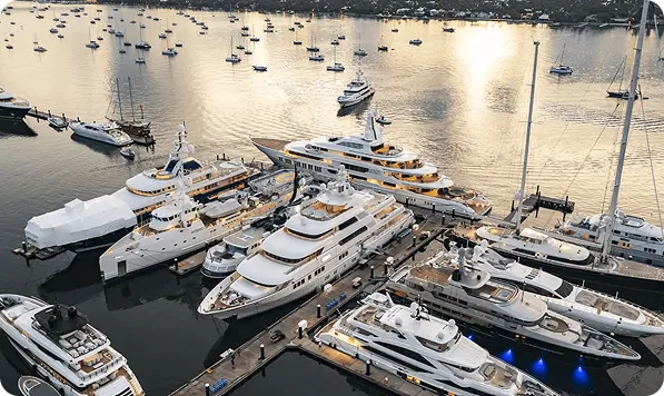 Safe Harbor Rybovich boatyard, west palm